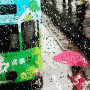 Картина по номерам "Краски дождя" (PC4050601)