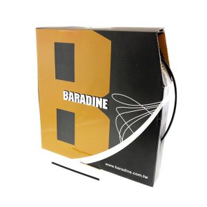 Оплётка троса тормоза Baradine черная 1м