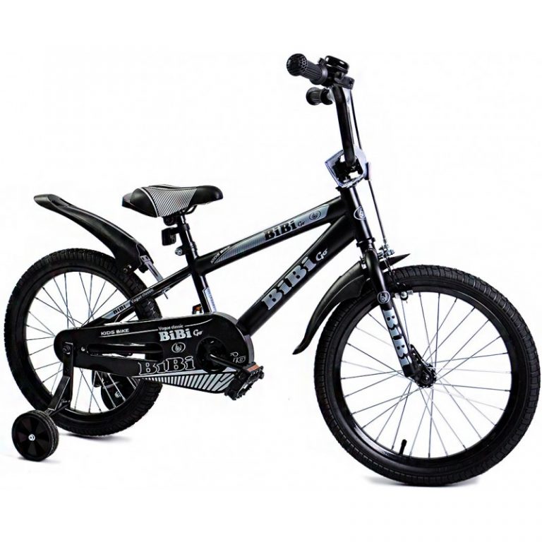 Детский велосипед Bibi Go 18" (2021) черный - YellowBike