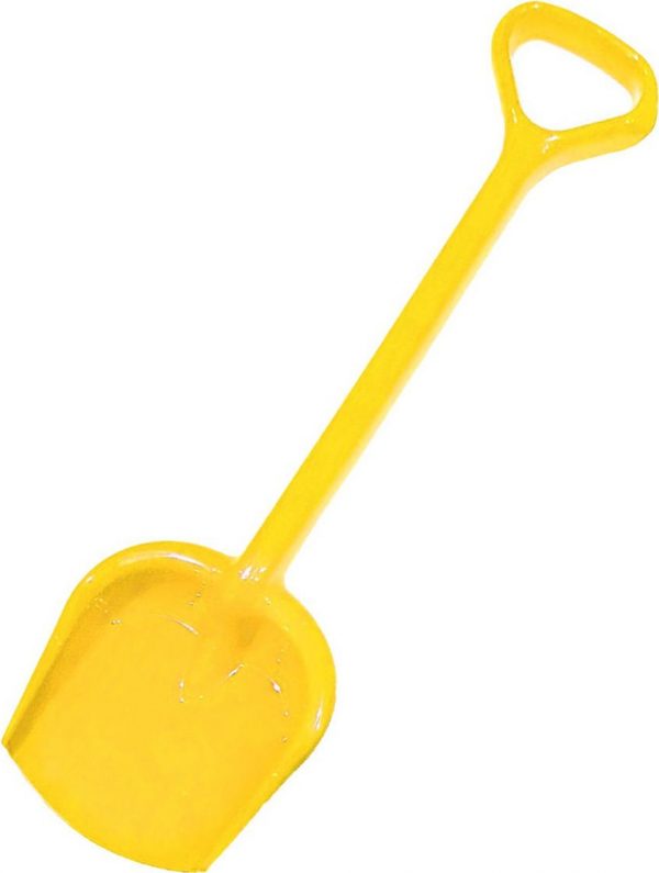 желтая лопатка для снега