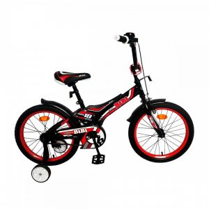 Детский велосипед Bibi Space 18" Black/Red