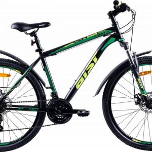 Велосипед Aist Quest Disk 26" (21ск) Black/green