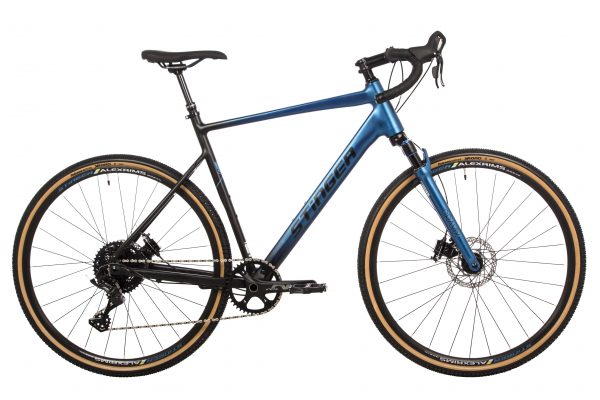 Велосипед Stinger Gravix EVO 700C" (2023) синий