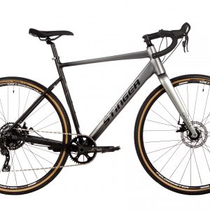 Велосипед Stinger Gravix STD 700C" (2023) серый